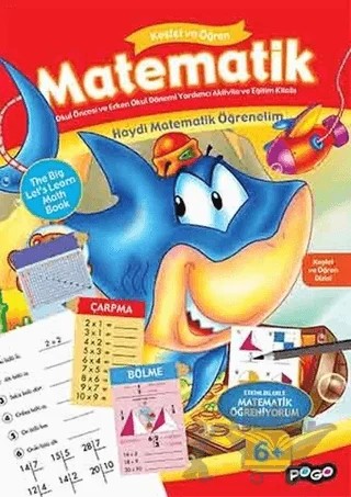 Matematik Çarpma Bölme - Keşfet ve Öğren – Kolektif – Pogo Çocuk kitap kapağı