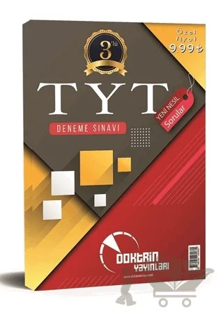 TYT 3'lü Deneme Sınavı – Kolektif – Doktrin Yayınları kitap kapağı
