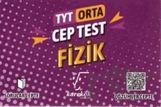 TYT Cep Test Fizik (Orta) – Kolektif – Karekök Yayıncılık kitap kapağı