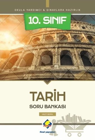 10. Sınıf Tarih Soru Bankası – Halit Derya – Final Yayınları kitap kapağı