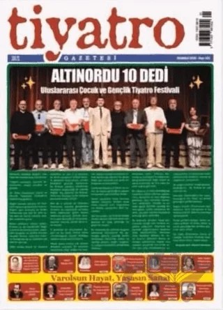 Tiyatro Gazetesi Sayı: 181 Temmuz 2026 – Tiyatro Gazetesi kitap kapağı
