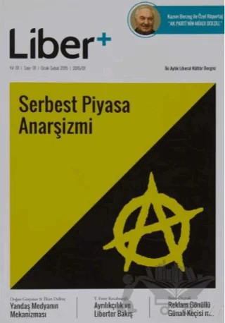 Liber+ İki Aylık Liberal Kültür Dergisi Sayı: 1 Ocak - Şubat 2015 – Liber Plus Dergisi kitap kapağı