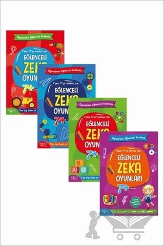 Eğlenceli Zeka Oyunları Seti (4 Kitap Takım) – Kolektif – Koloni Çocuk kitap kapağı