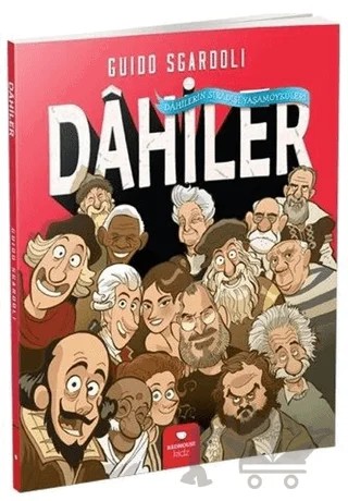 Dahiler – Guido Sgardoli – Redhouse Kidz Yayınları kitap kapağı