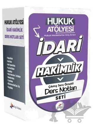 2026 Hukuk Atölyesi İdari Hakimlik Çıkmış Soru Örnekli Ders Notları Seti – Kolektif – Dizgi Kitap kitap kapağı