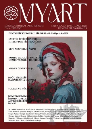 MYART: Myrina Yayınları Sanat Dergisi Sayı 9 – Myrina Yayınları kitap kapağı