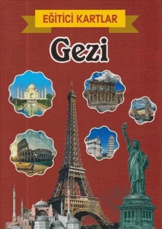 Gezi - Eğitici Kartlar – Kolektif – Teleskop Popüler Bilim kitap kapağı