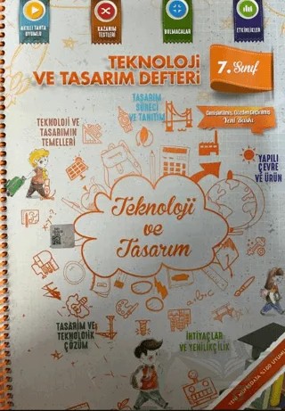 7. Sınıf Teknoloji ve Tasarım Defteri – Kolektif – Efx Akademi Yayınları kitap kapağı