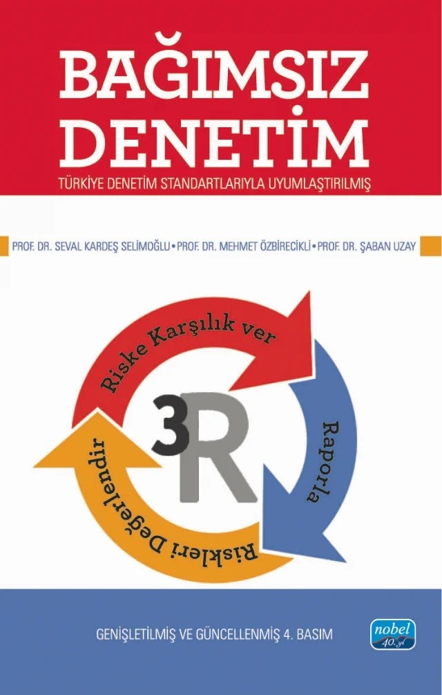 BAĞIMSIZ DENETİM – Seval Kardeş Selimoğlu - Mehmet Özbirecikli - Şaban Uzay – Nobel Akademik Yayıncılık kitap kapağı