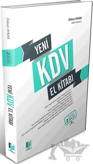 Yeni KDV El Kitabı – Özkan Aykar – Adalet Yayınevi kitap kapağı