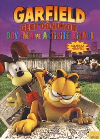 Garfield Geri Dönüyor Boyama ve Aktivite Kitabı – Kolektif – Güloğlu Yayıncılık kitap kapağı