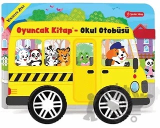 Oyuncak Kitap - Okul Otobüsü (Gerçek Tekerlekli) – Kolektif – Yükselen Zeka Yayınları kitap kapağı