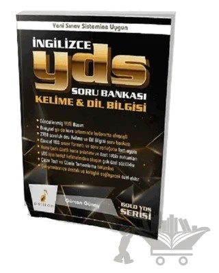 İngilizce YDS Soru Bankası Kelime ve Dil Bilgisi – Gürcan Günay – Pelikan Tıp Teknik Yayıncılık kitap kapağı