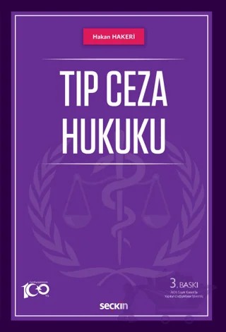 Tıp Ceza Hukuku – Hakan Hakeri – Seçkin Yayıncılık kitap kapağı