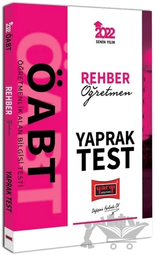 2022 ÖABT Rehber Öğretmen Yaprak Test – Kolektif – Yargı Yayınevi kitap kapağı