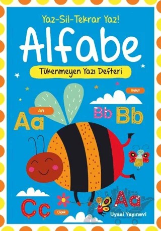 Alfabe Tükenmeyen Yazı Defteri – Ferhat Çınar – Uysal Yayınevi kitap kapağı