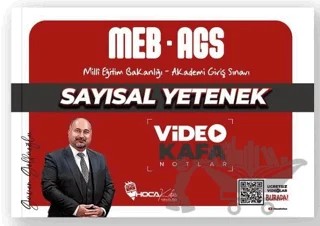 2025 MEB-AGS Sayısal Yetenek Video Kafa Notlar – Güven Göllüoğlu – Hoca Kafası Yayınları kitap kapağı