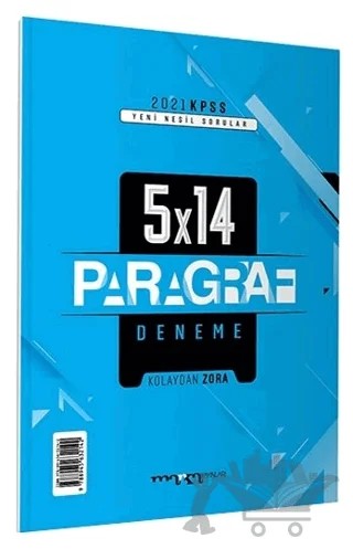 2021 KPSS Paragraf 5x14 Deneme Kolaydan Zora – Kolektif – Marka Yayınları kitap kapağı