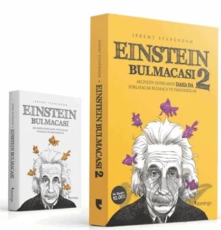 Einstein Bulmacası Seti (2 Kitap Takım) – Jeremy Stangroom – Domingo Yayınevi kitap kapağı