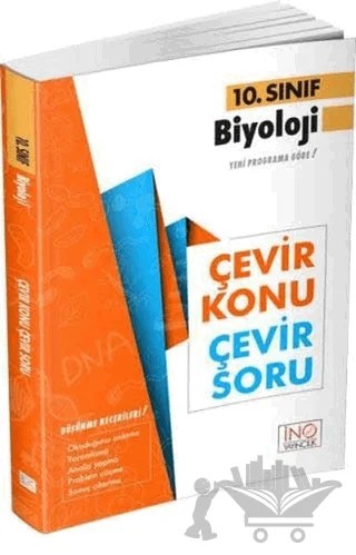 10. Sınıf Biyoloji Çevir Konu Çevir Soru – Kolektif – İnovasyon Yayınları kitap kapağı