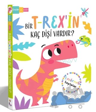 Bir Trex’in Kaç Dişi Vardır? – Lisa Regan – İndigo Çocuk kitap kapağı
