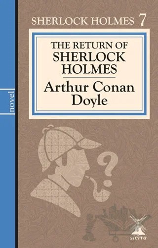 The Return of Sherlock Holmes – Arthur Conan Doyle – Sierra Kitap kitap kapağı