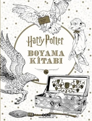 Harry Potter Boyama Kitabı – Kolektif – Yapı Kredi Yayınları kitap kapağı