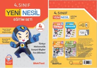 4. Sınıf Yeni Nesil Eğitim Seti – Kolektif – Tudem Yayınları - Bayilik kitap kapağı