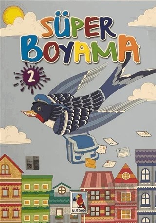 Süper Boyama 2 – Kolektif – Nurdan Yayınları kitap kapağı