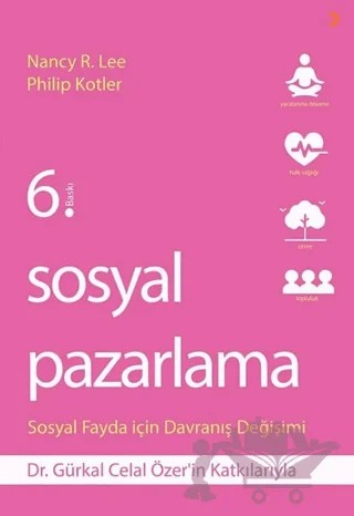 Sosyal Pazarlama – Nancy R. Lee, Philip Kotler – Cinius Yayınları kitap kapağı