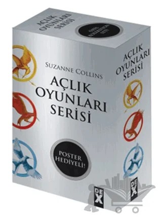 Açlık Oyunları Serisi - Özel Koleksiyon Set (3 Kitap Takım) – Suzanne Collins – Dex Yayınevi kitap kapağı