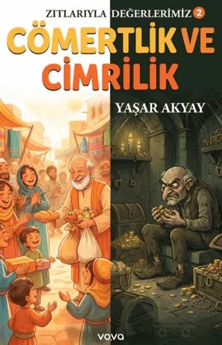 Cömertlik ve Cimrilik – Yaşar Akyay – Vova Yayınları kitap kapağı