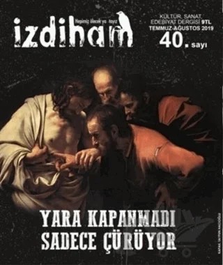 İzdiham Dergisi Sayı: 40 Temmuz - Ağustos 2019 – İzdiham Dergisi kitap kapağı