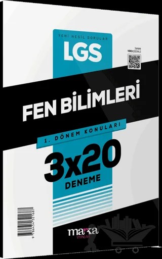 2025 LGS 1.Dönem Konuları Fen Bilimleri 3 Deneme – Kolektif – Marka Yayınları kitap kapağı