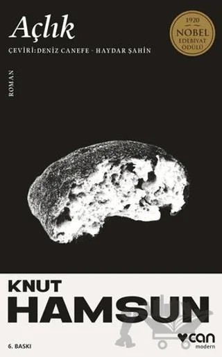 Açlık – Knut Hamsun – Can Yayınları kitap kapağı