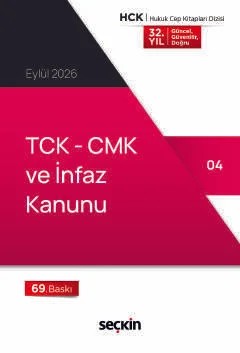 TCK – CMK ve İnfaz Kanunu (Cep Kitabı) – Seçkin Yayıncılık – Seçkin Yayıncılık kitap kapağı