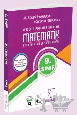 9. Sınıf Matematik MPS (Modüler Piramit Sistemi) Konu Anlatımı ve Soru Bankası – Kolektif – Karekök Yayıncılık kitap kapağı