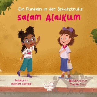 Salam Alaikum / Almanca Selamun Aleyküm - Hazine Sandığından Bir Pırıltı – Aslıhan Cengiz – Puset Kitap kitap kapağı