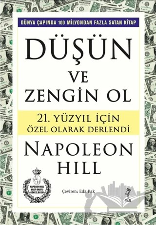 Düşün ve Zengin Ol – Napoleon Hill – Flu Kitap kitap kapağı