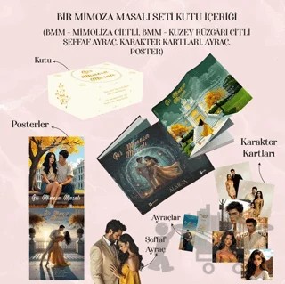 Bir Mimoza Masalı Set (2 Kitap Takım) – Almina – Parola Yayınları kitap kapağı