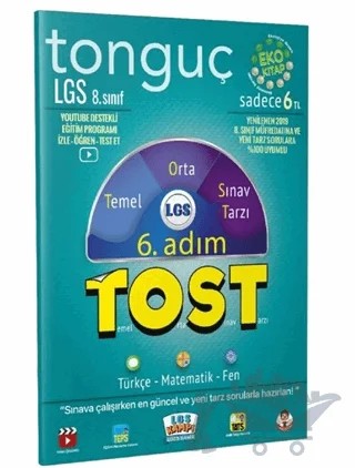 LGS TOST 6. Adım – Kolektif – Tonguç Akademi kitap kapağı