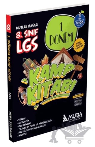 8. Sınıf Hasat Kamp Kitabı Soru Bankası (1.Dönem) – Kollektif – Muba Yayınları kitap kapağı