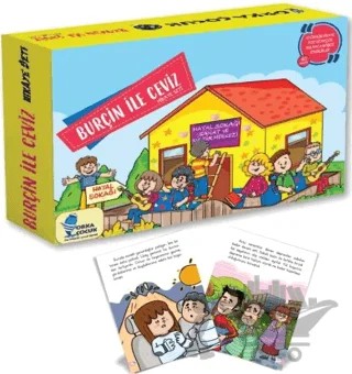 Burçin ile Ceviz Hikaye Seti – Kolektif – Orka Çocuk Yayınları kitap kapağı