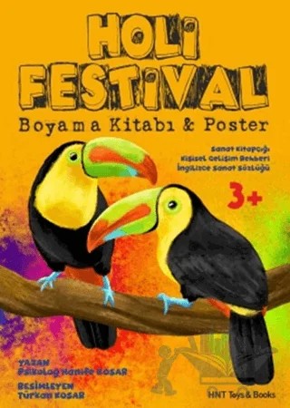 Holi Festival – Hanife Koşar – HNT Toys & Books kitap kapağı