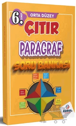 6. Sınıf Orta Düzey Çıtır Paragraf Soru Bankası – Kolektif – Kurul Yayıncılık kitap kapağı