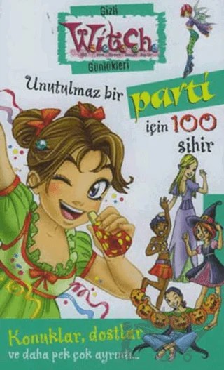 Unutulmaz Bir Parti İçin 100 Sihir – Kolektif – Doğan Egmont Yayıncılık kitap kapağı