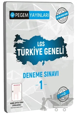 2021 LGS Türkiye Geneli Deneme Sınavı 1 – Kolektif – Pegem Akademi Yayıncılık kitap kapağı