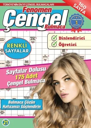 Fenomen Çengel Bulmaca 21 – Kolektif – Maxi Yayıncılık kitap kapağı