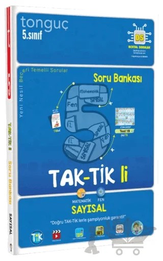5. Sınıf Taktikli Sayısal Soru Bankası – Kolektif – Tonguç Akademi kitap kapağı