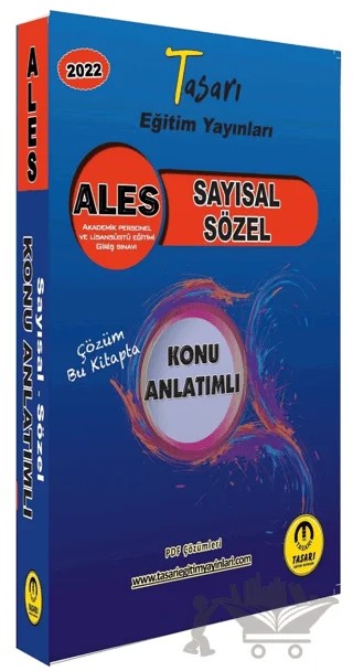 ALES Sayısal Sözel Konu Anlatımlı – Özgen Bulut – Tasarı Eğitim Yayınları kitap kapağı